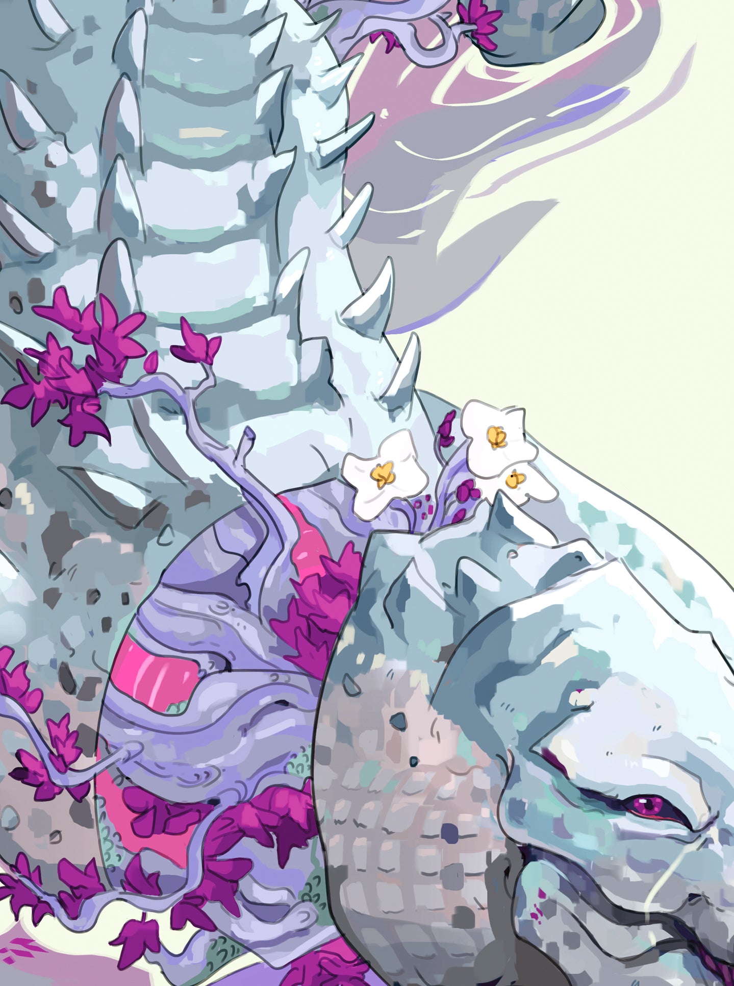 "CROC" Print