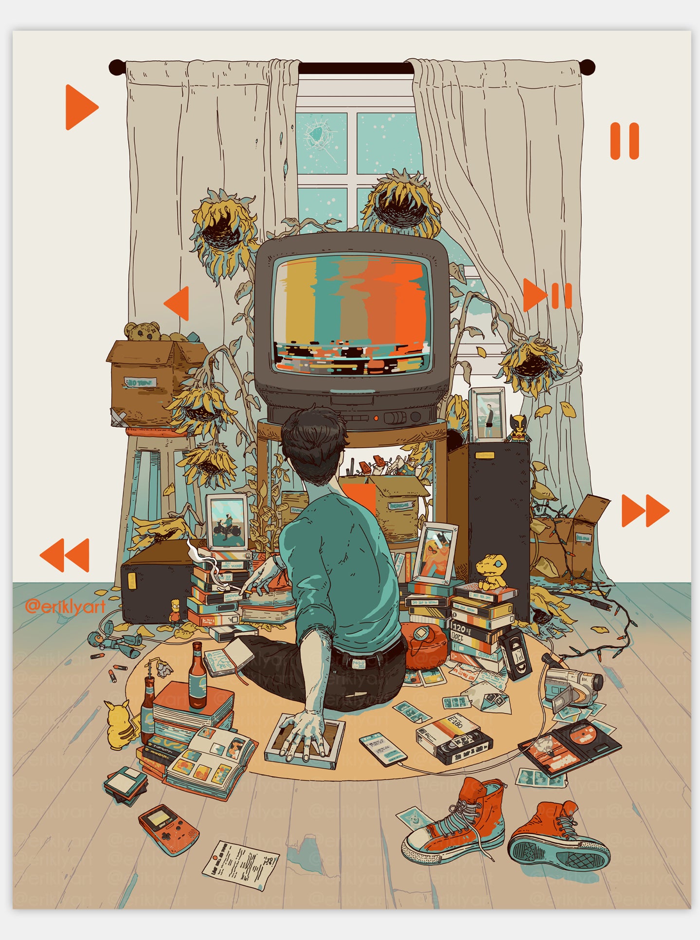"CRT" Signature Series Print