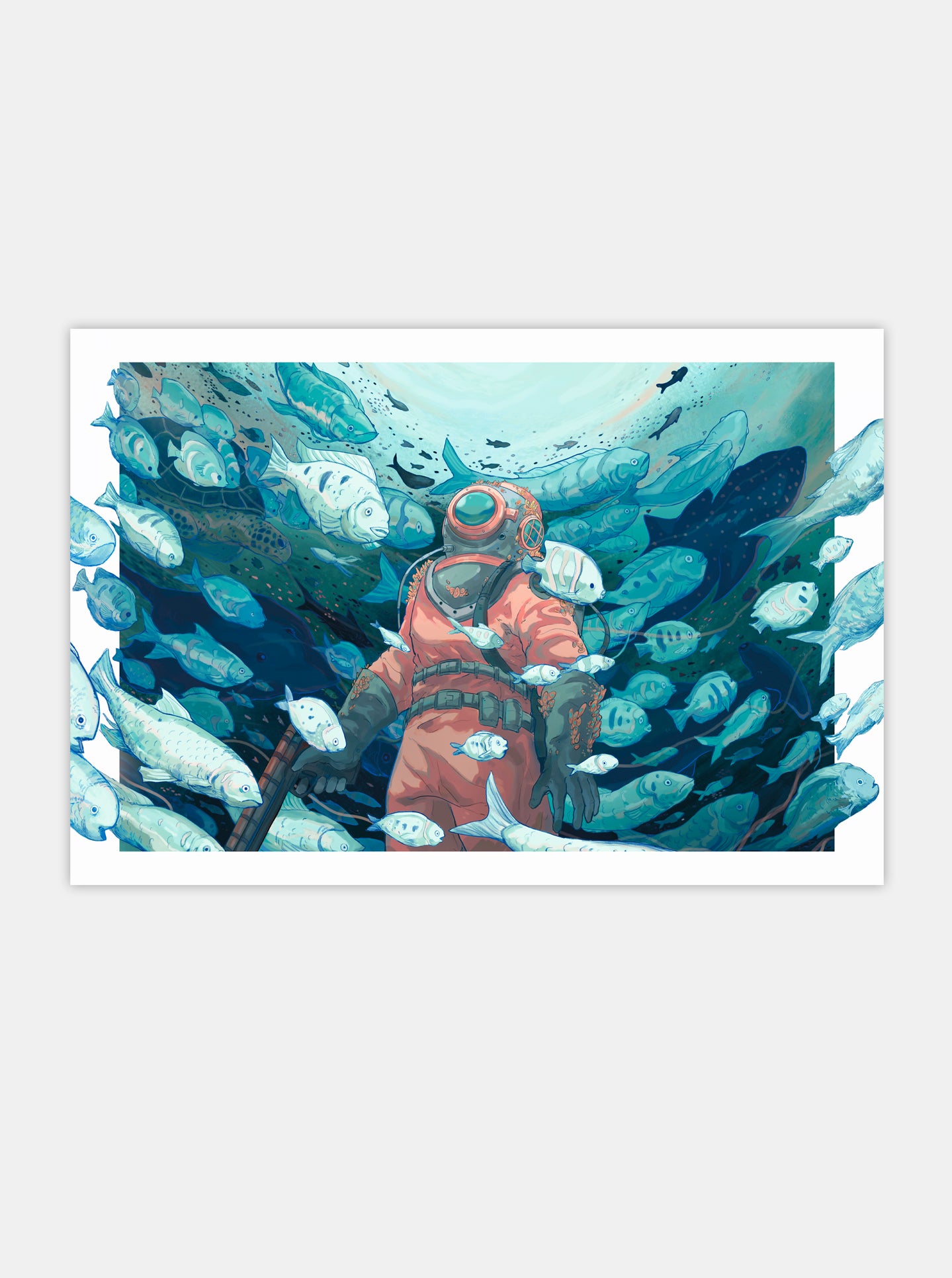 "DEEP DIVE" Print