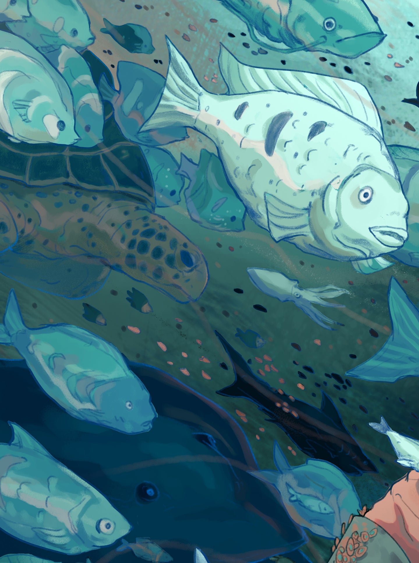 "DEEP DIVE" Print