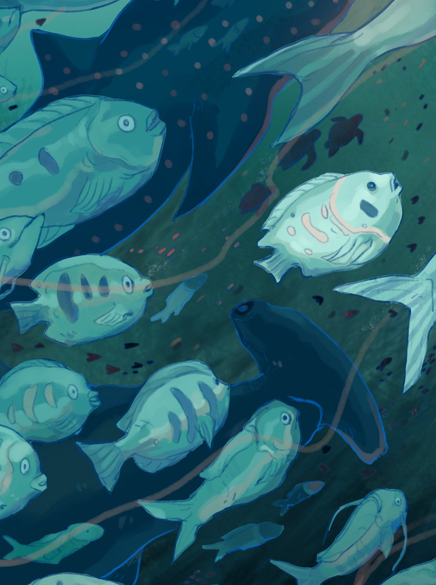 "DEEP DIVE" Print