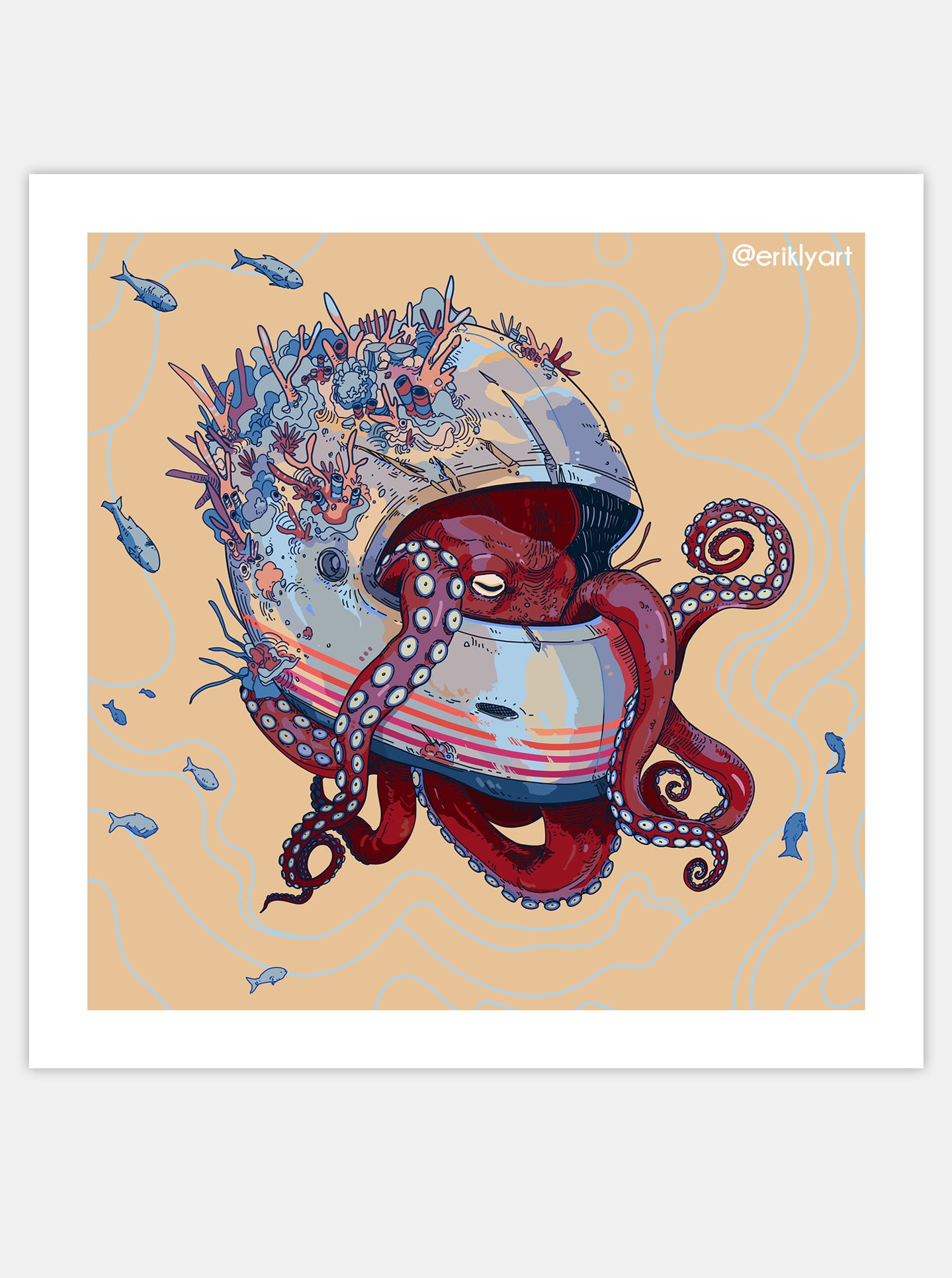 "OCTO SAFE ZONE" Print