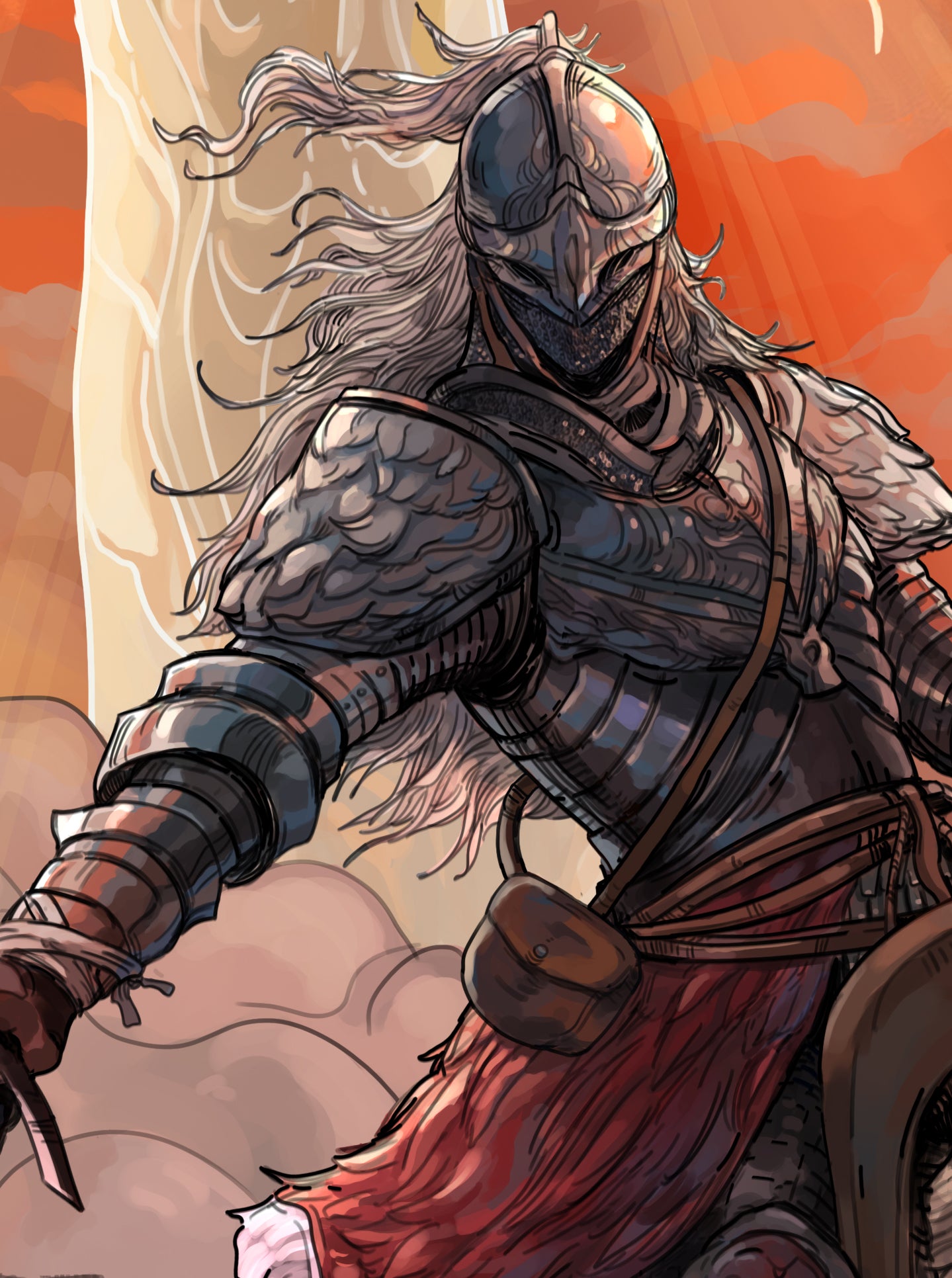 "ROAD TO THE ELDEN THRONE" Print