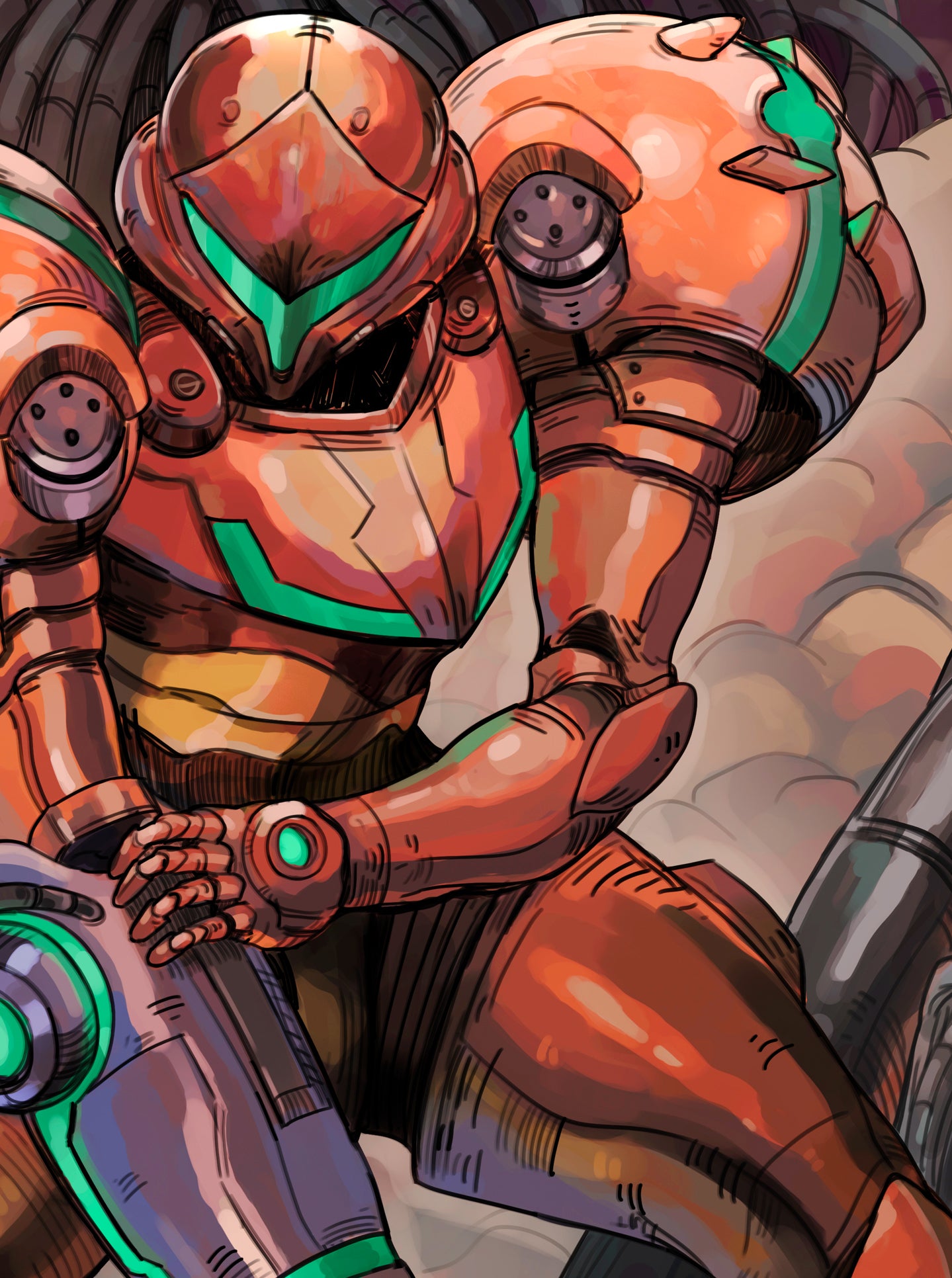 "THE BOUNTY HUNTER" Print