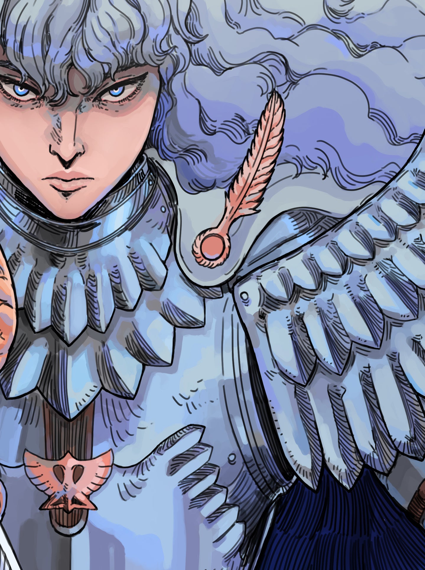 "THE WHITE FALCON" Print