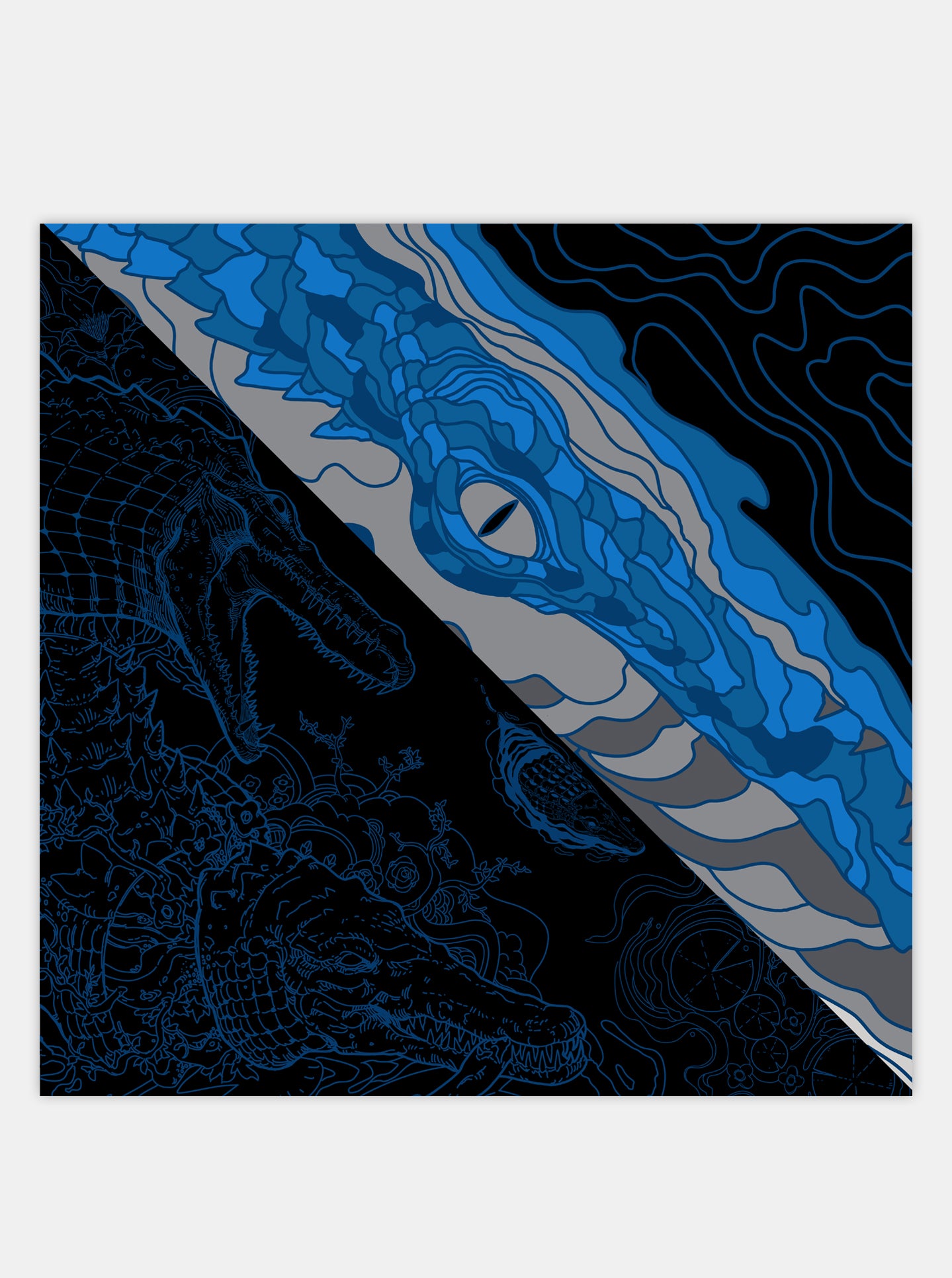 CROC HALF TONE Bandana