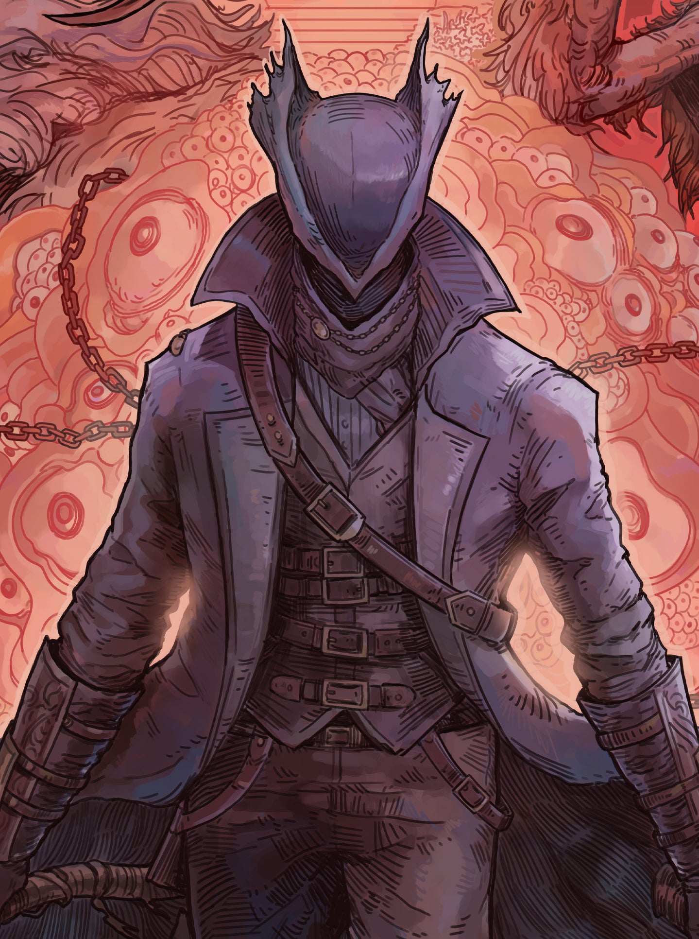 "BLOOD HUNTERS" Signature Series Print