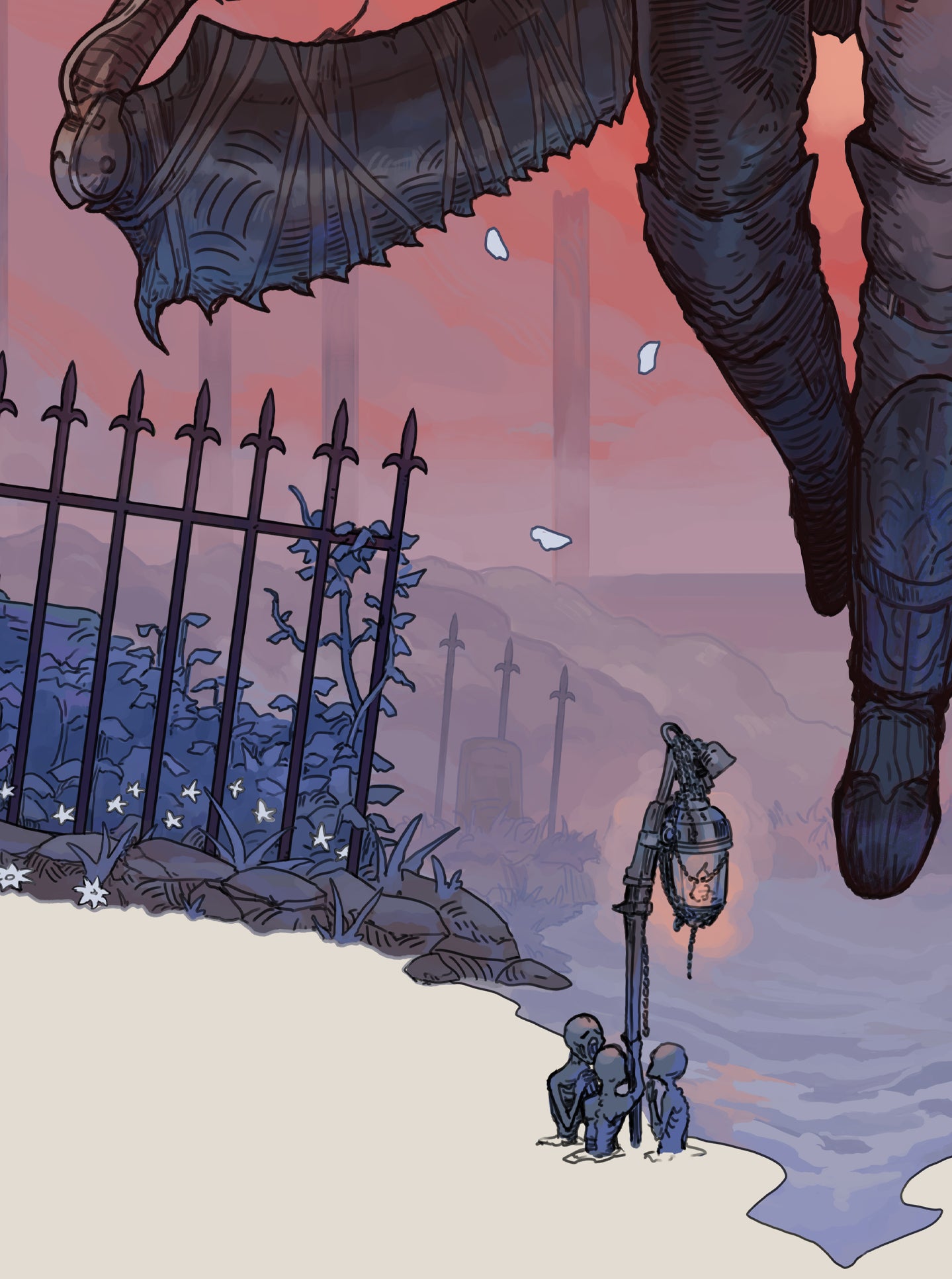 "BLOOD HUNTERS" Signature Series Print