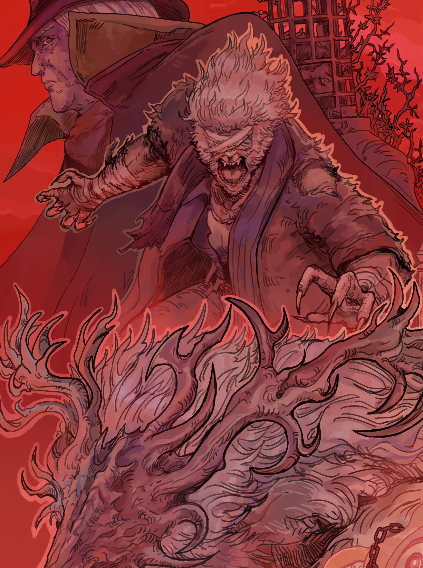 "BLOOD HUNTERS" Signature Series Print