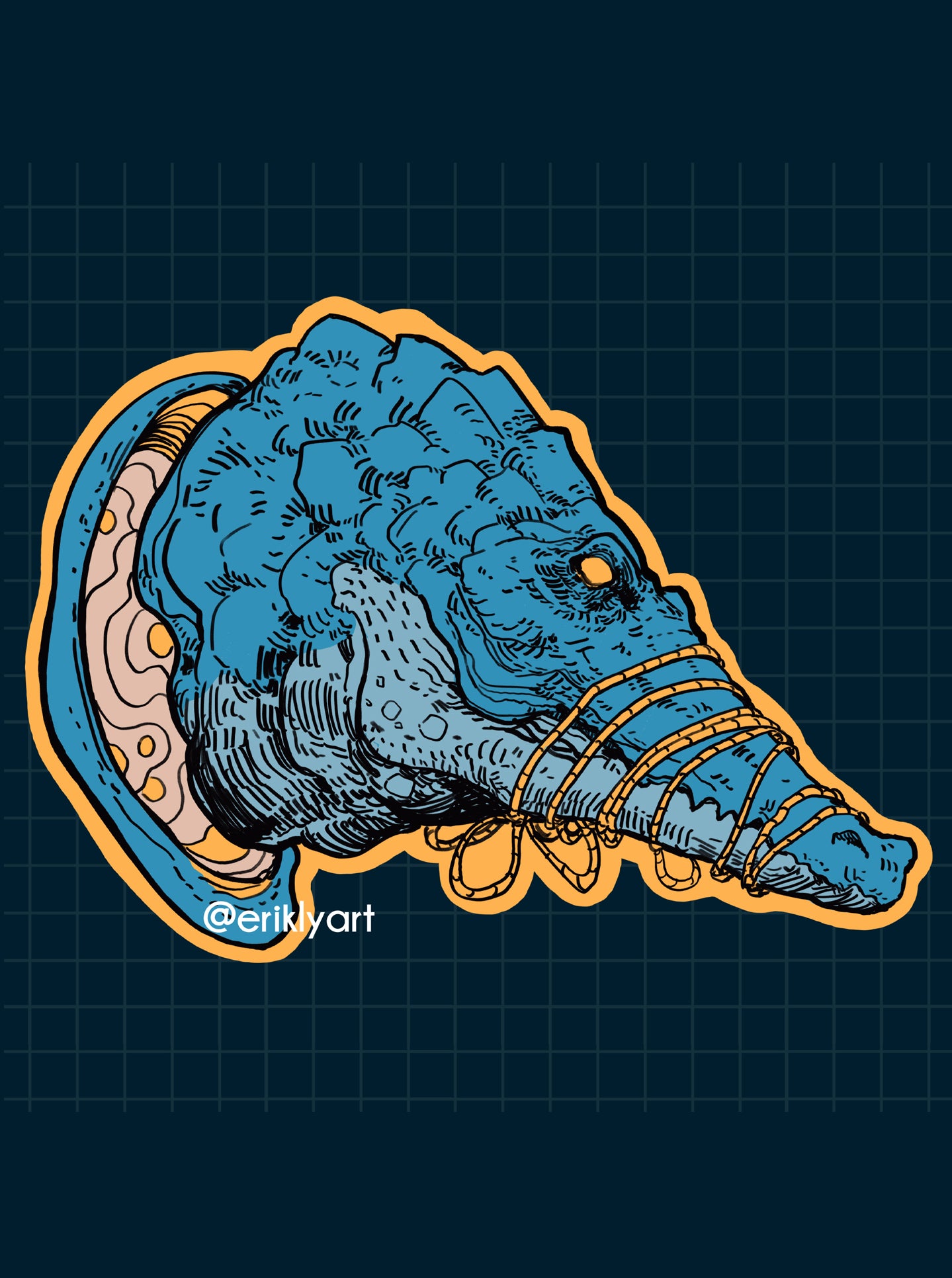 Crocodile Sticker Set