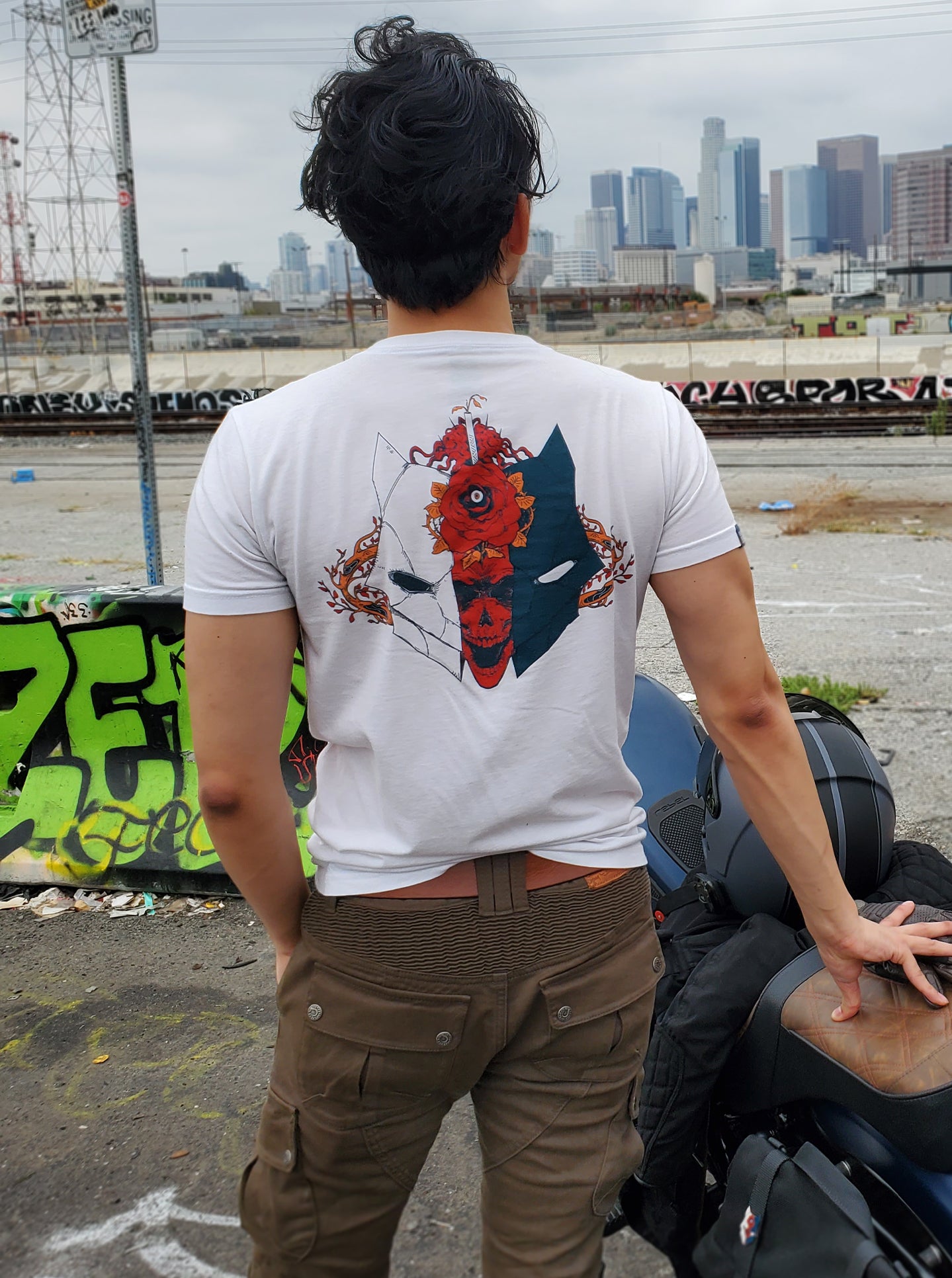 "BLOOM" V-Neck Shirt *closeout*