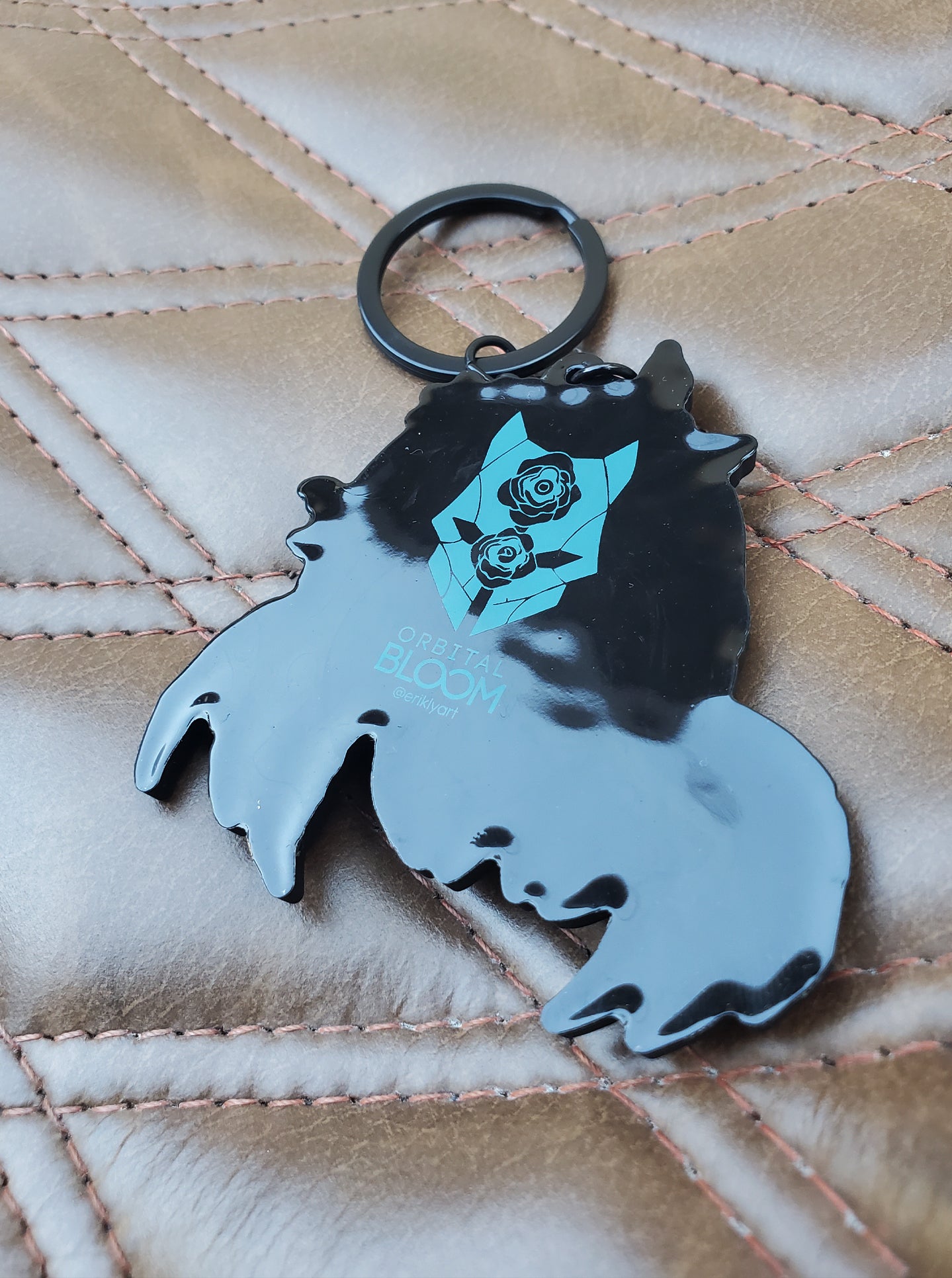 HELMET CRAB Rubber Keychain