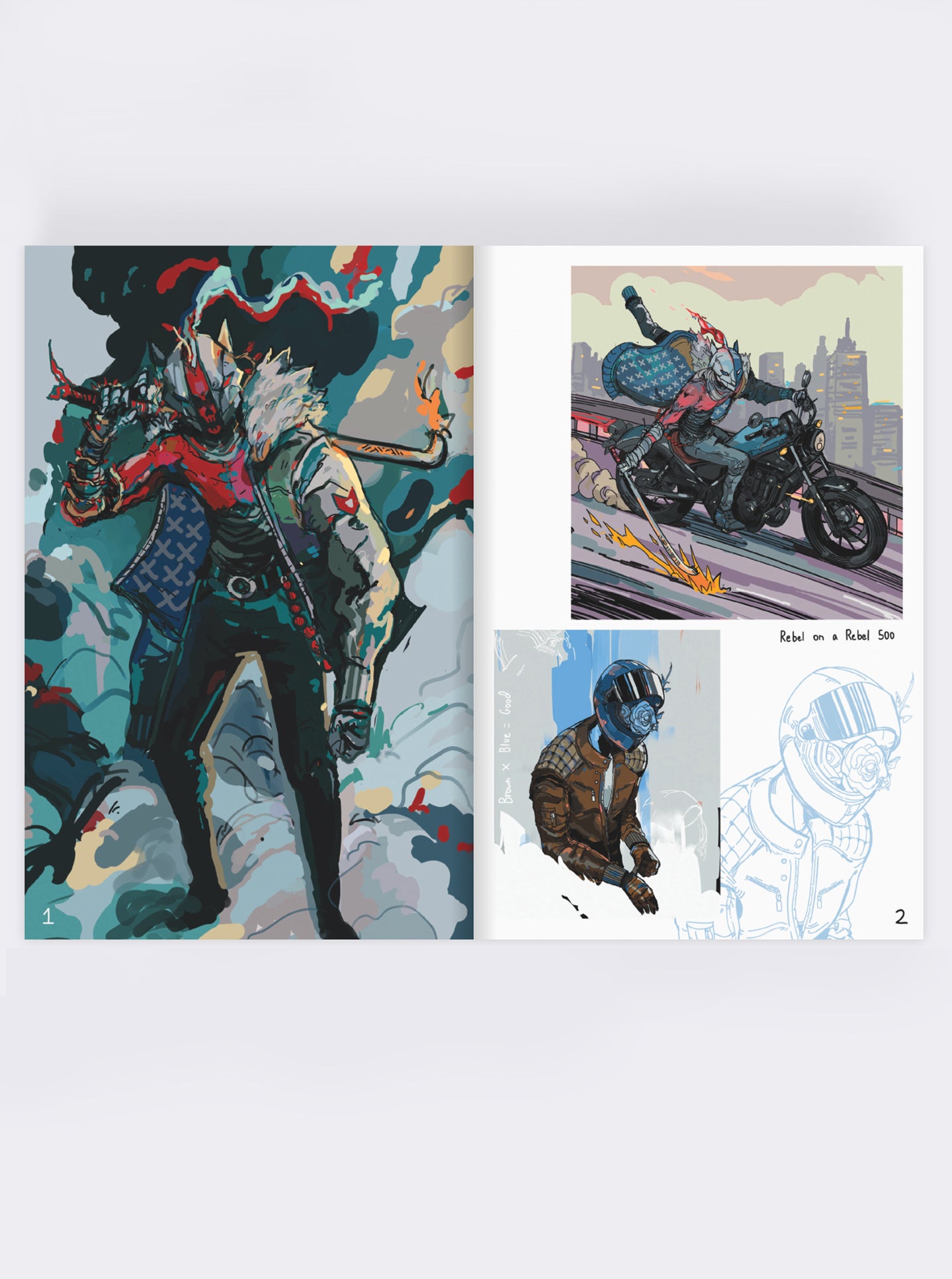 HONORLESS X UNDER CONTROL Art Books