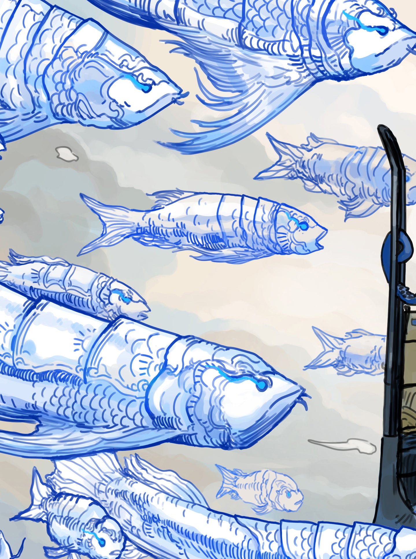 "PORCELAIN CRUISE" Print