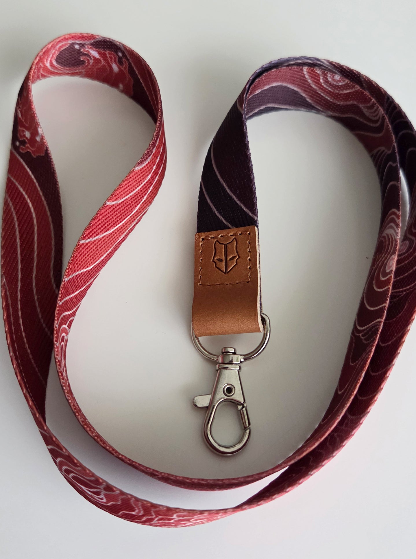 RED WAVES Lanyard
