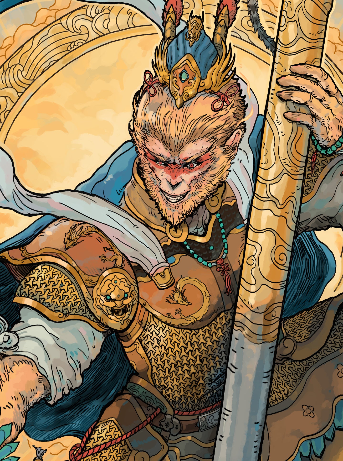 "WUKONG'S DEFIANCE" Signature Series Print