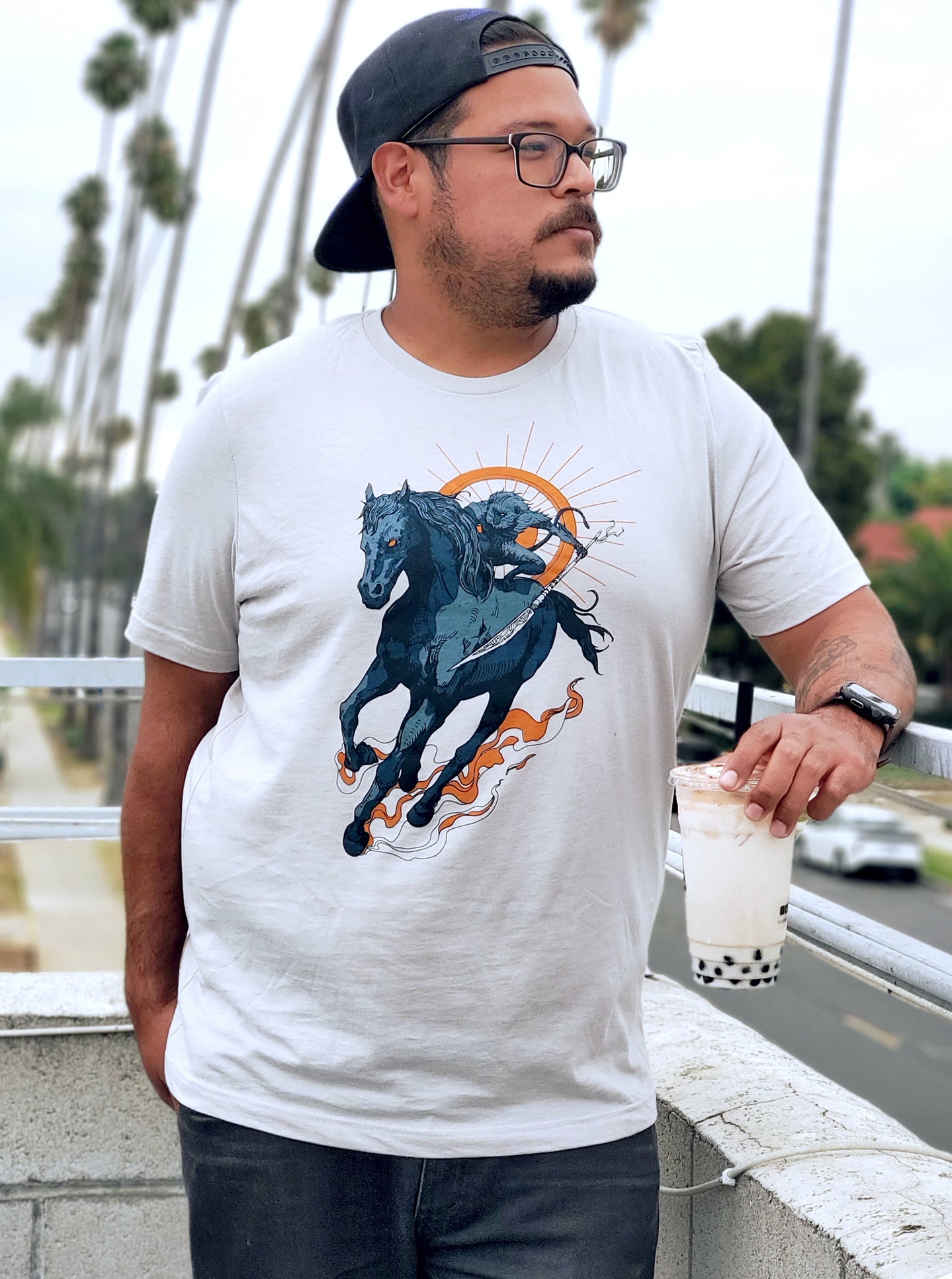 "BREAK THROUGH" Crew Neck Shirt