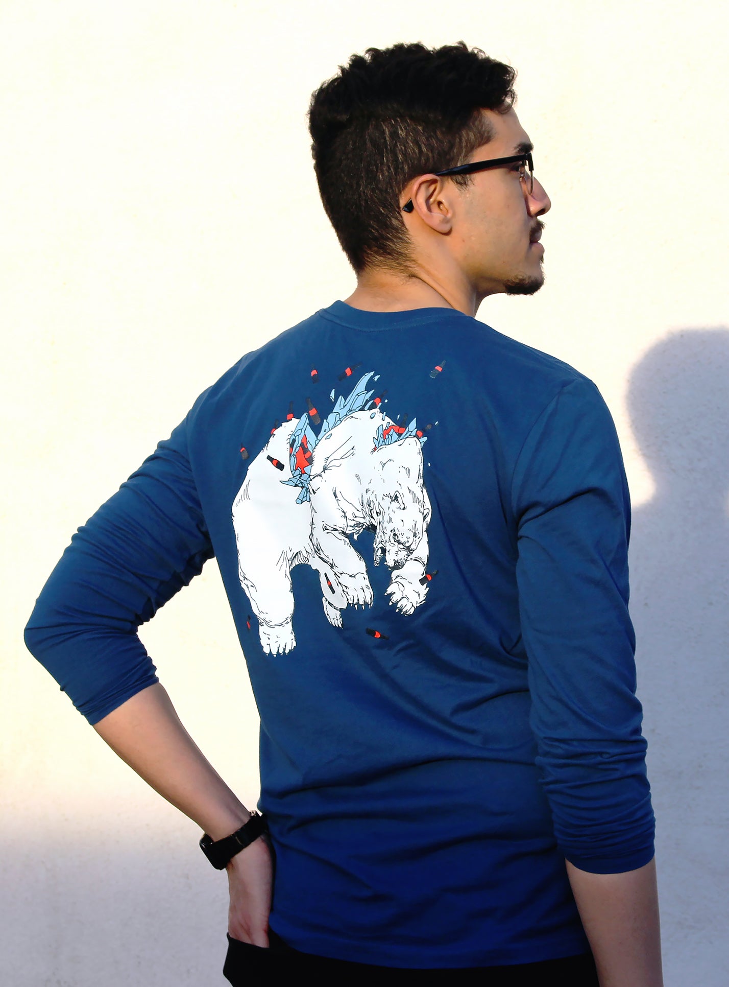 "SODA" Long Sleeve Crew Neck Shirt *closeout*