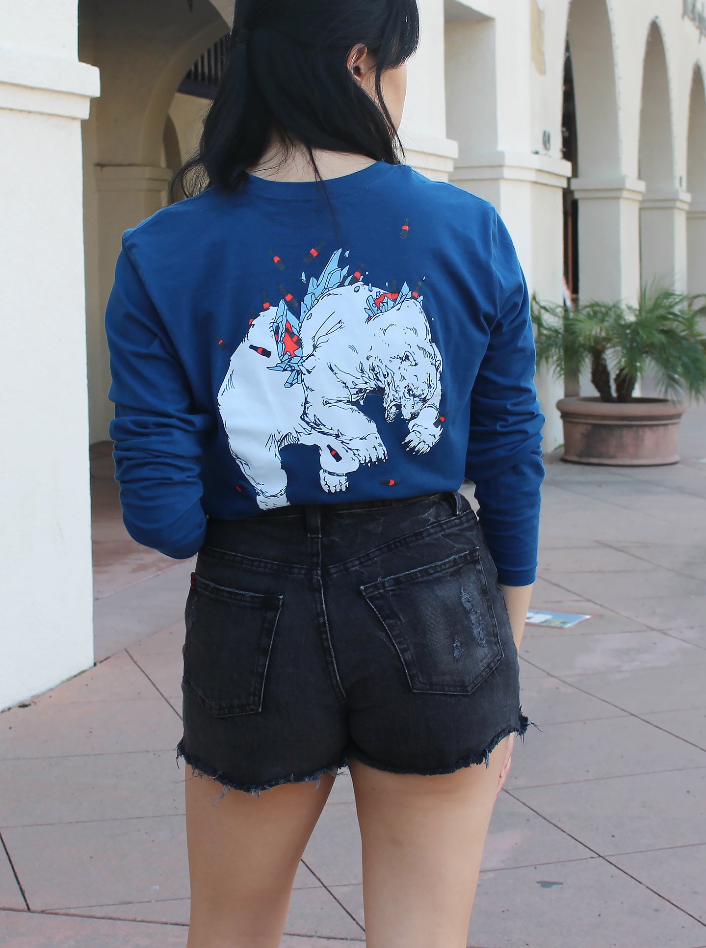 "SODA" Long Sleeve Crew Neck Shirt *closeout*