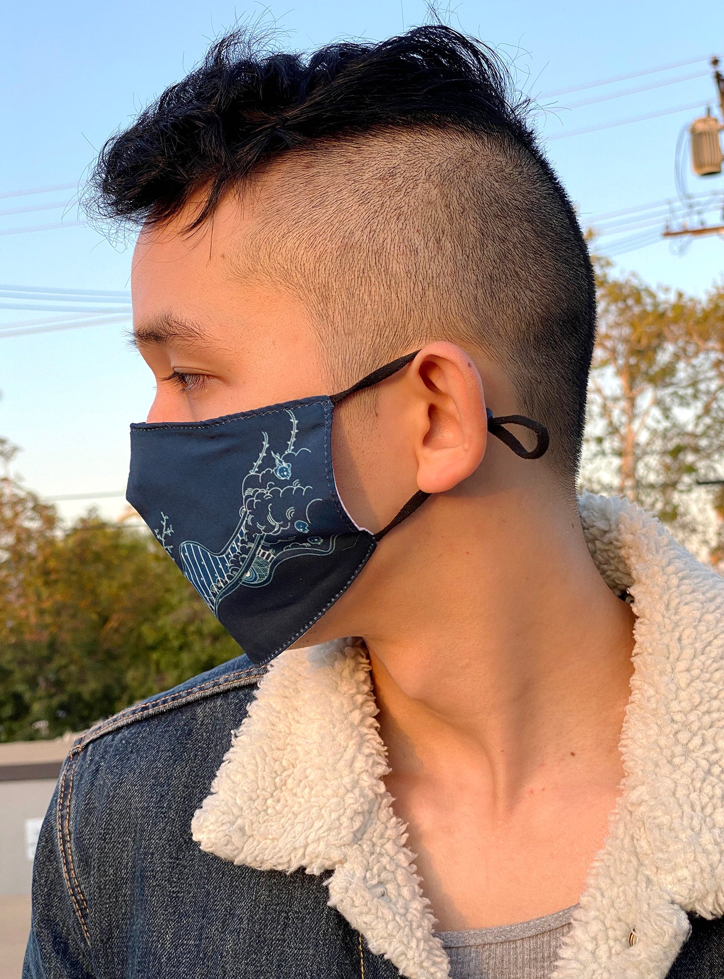 "PRUSSIAN BLUE" Face Mask