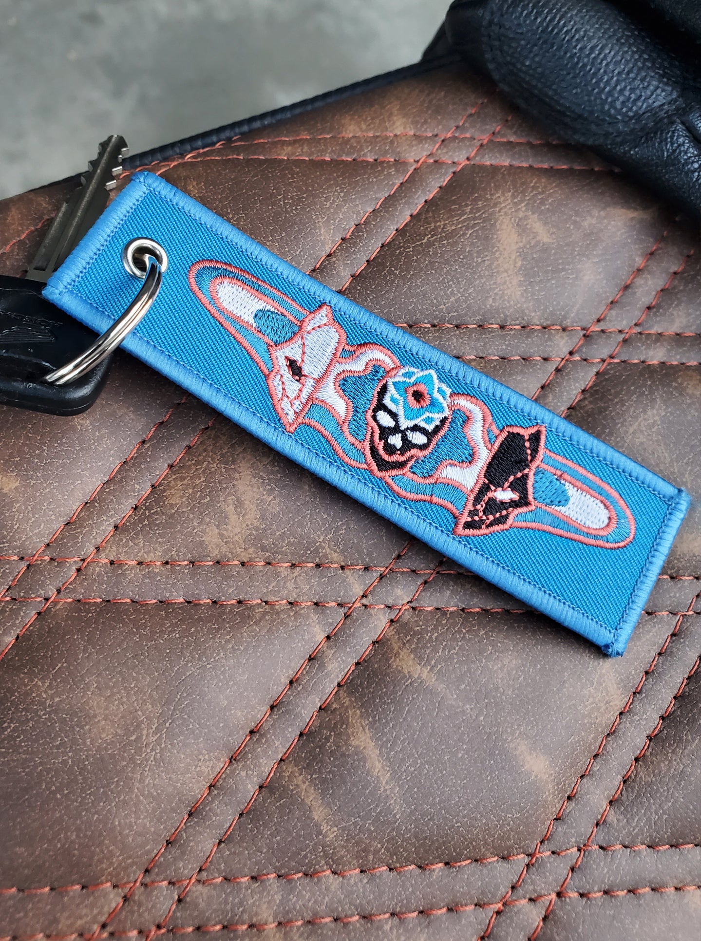 "ORBITAL BLOOM" Key Tag