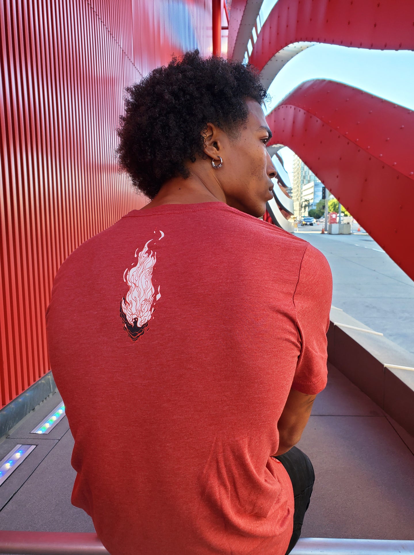 "FADING" Crew Neck Shirt