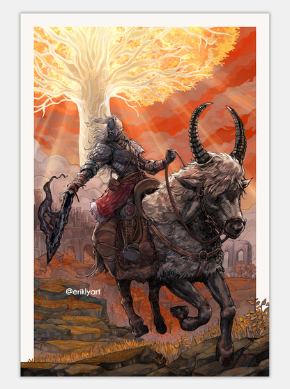 "ROAD TO THE ELDEN THRONE" Print