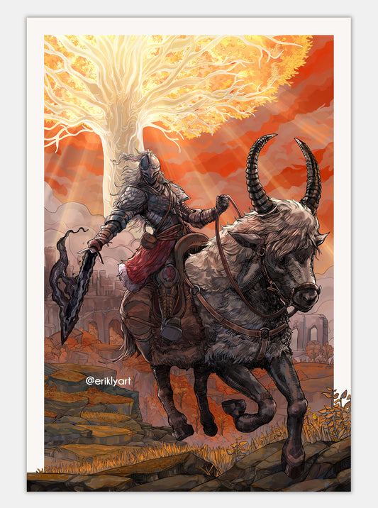 "ROAD TO THE ELDEN THRONE" Print
