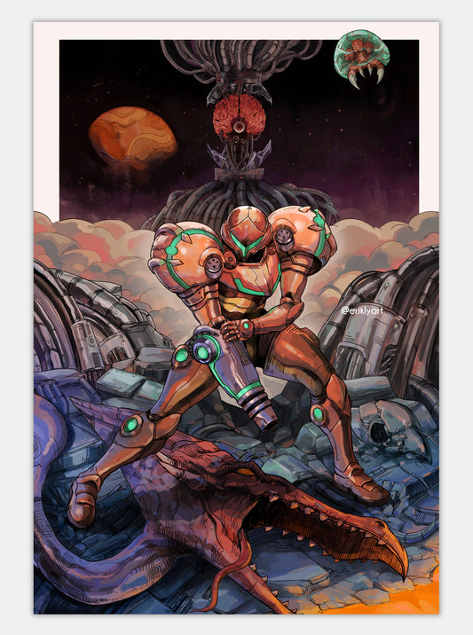 "THE BOUNTY HUNTER" Print