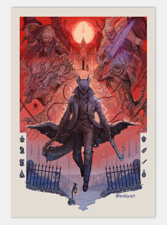 "BLOOD HUNTERS" Print