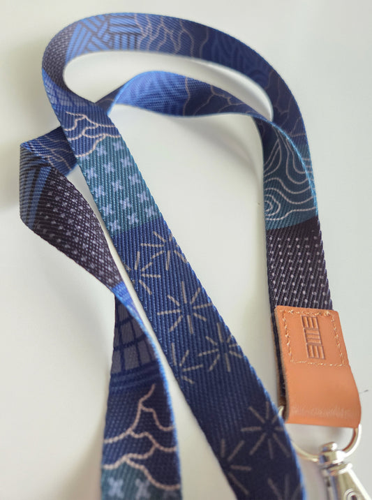 DARK PATCHWORK Lanyard