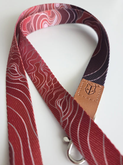 RED WAVES Lanyard