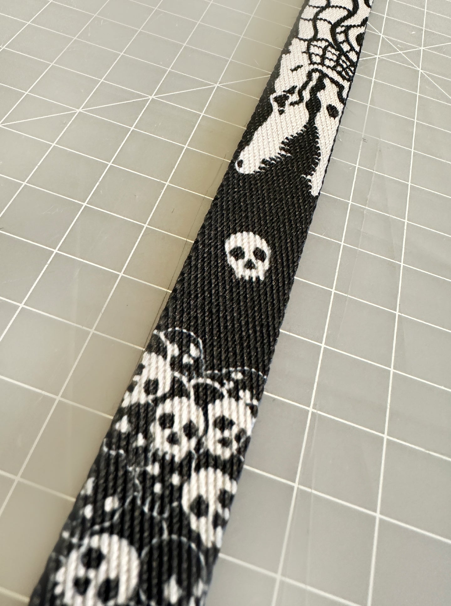 CROCS & SKULLS B&W Variant Lanyard